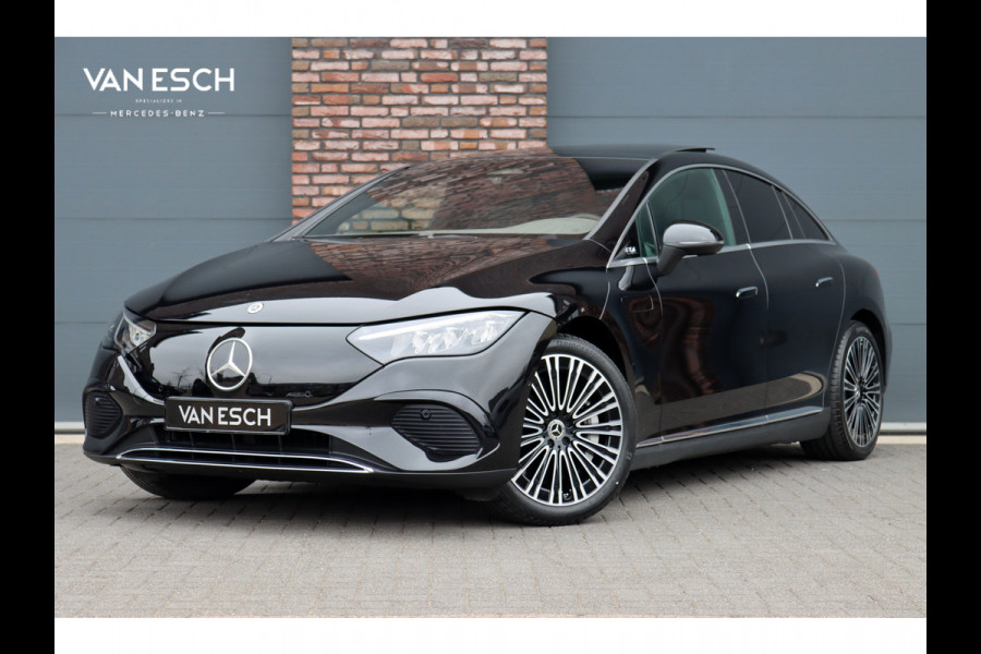 Mercedes-Benz EQE 300 Business Line 89 kWh | MBUX Hyperscreen | Distronic | Memory | Panoramadak | Verwarmd Stuurwiel | Augmented Reality | Leder |  Warmtepomp |