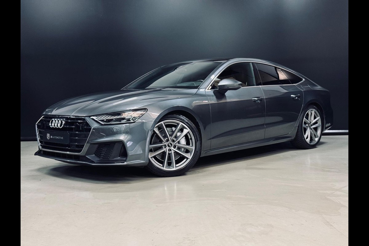 Audi A7 Sportback 50 TFSI e Quattro 3X S-Line, Pano, Matrix Led, Apple Carplay, ACC, Navi, Ambiënte Light, Hud, Volledig Onderhoud Audi A7 Sportback 50 TFSI e Quattro 3X S-Line, Pano, Matrix Led, Apple Carplay, ACC, Navi, Ambiënte Light, Hud, Volledig Onderhoud