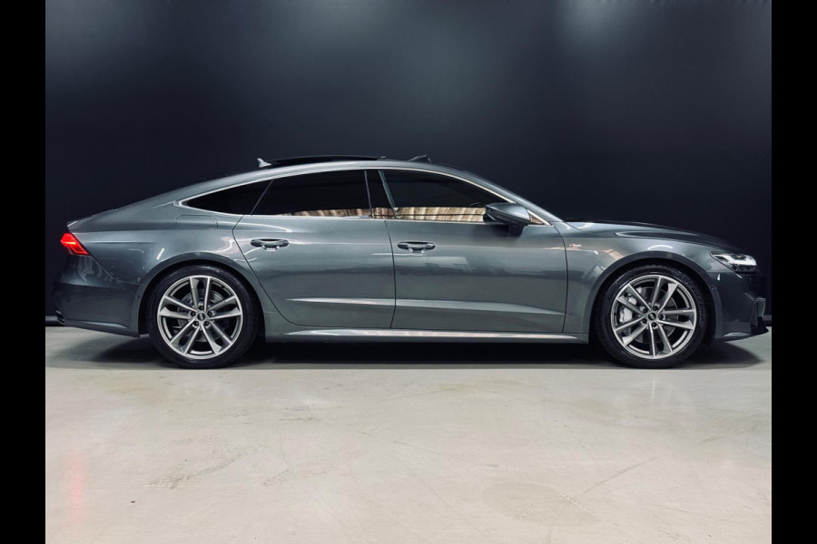Audi A7 Sportback 50 TFSI e Quattro 3X S-Line, Pano, Matrix Led, Apple Carplay, ACC, Navi, Ambiënte Light, Hud, Volledig Onderhoud