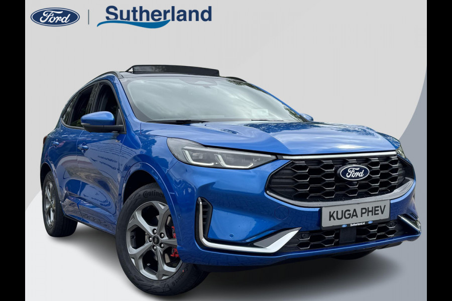 Ford Kuga 2.5 PHEV ST-Line X | Panoramadak + Technology Pack + Winter Pack + Wegklapbare trekhaak +  Reservewiel + Dessert island blue | Incl. 4.000 EU Ford voordeel