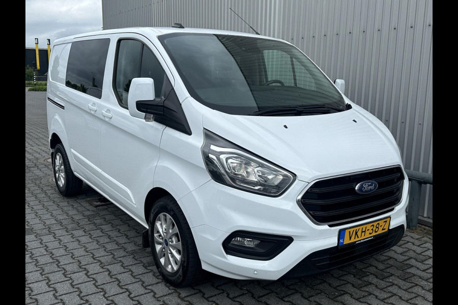Ford Transit Custom 300 2.0 TDCI L1H1 Limited DC*AUTOMAAT*HAAK*CRUISE*