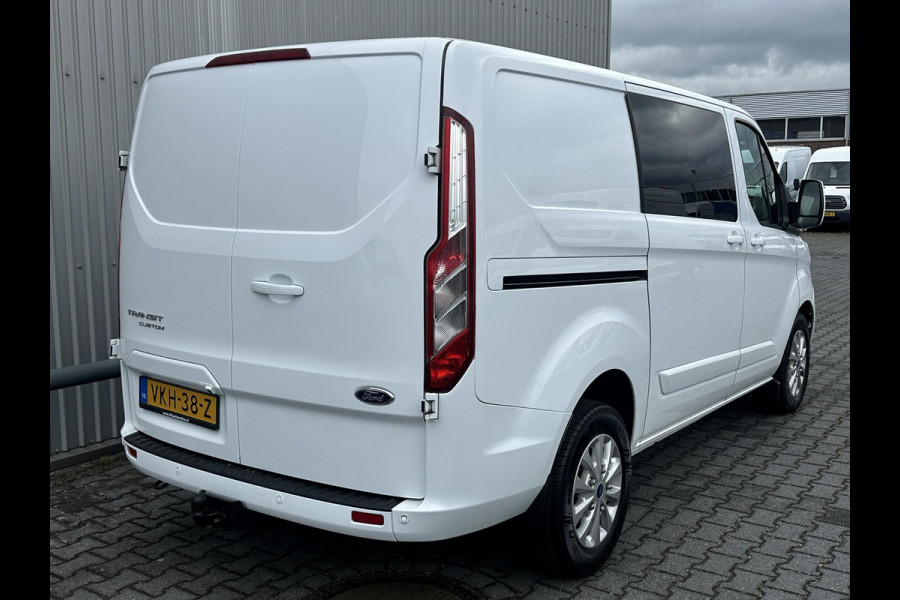 Ford Transit Custom 300 2.0 TDCI L1H1 Limited DC*AUTOMAAT*HAAK*CRUISE*