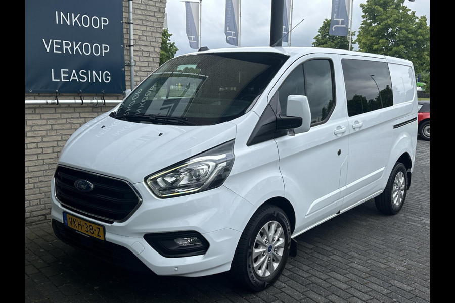 Ford Transit Custom 300 2.0 TDCI L1H1 Limited DC*AUTOMAAT*HAAK*CRUISE*