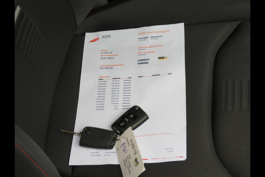 Seat Ibiza 1.0 TSI FR Business Beats Xenon Virtual Dash Cam