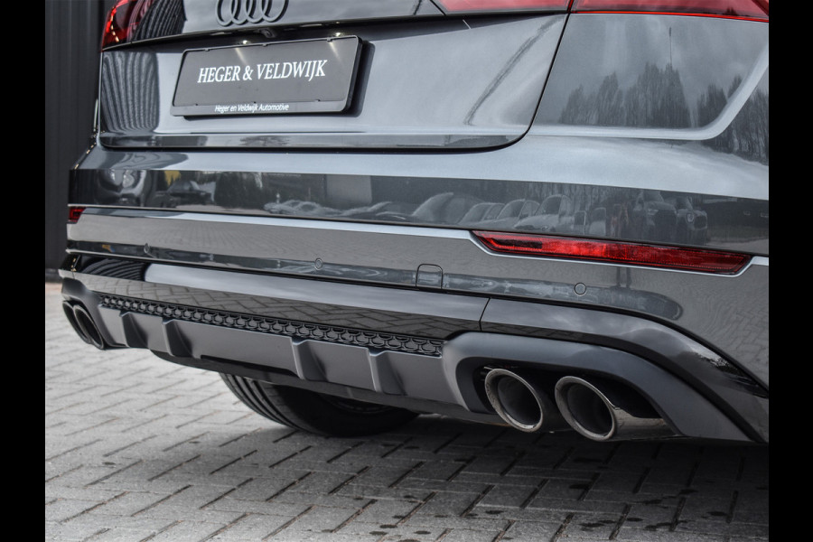 Audi Q8 55TFSI e QUATTRO PRO LINE S COMPETITION | S-SEATS | PANORAMADAK | 4 WIEL BESTURING | B&O SOUND | HEAD-UP | LUCHTVERING | DAB+ |
