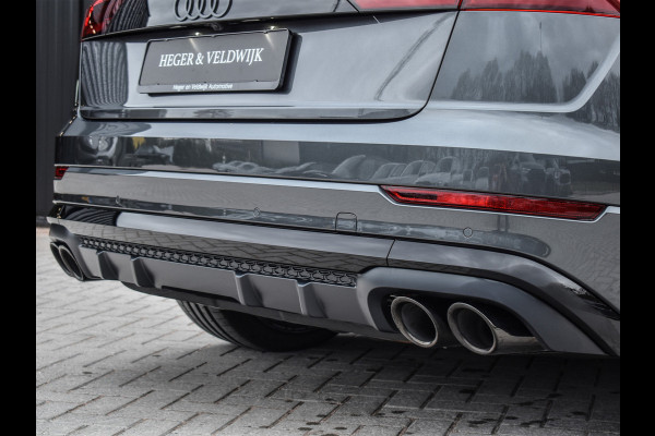 Audi Q8 55TFSI e QUATTRO PRO LINE S COMPETITION | S-SEATS | PANORAMADAK | 4 WIEL BESTURING | B&O SOUND | HEAD-UP | LUCHTVERING | DAB+ |