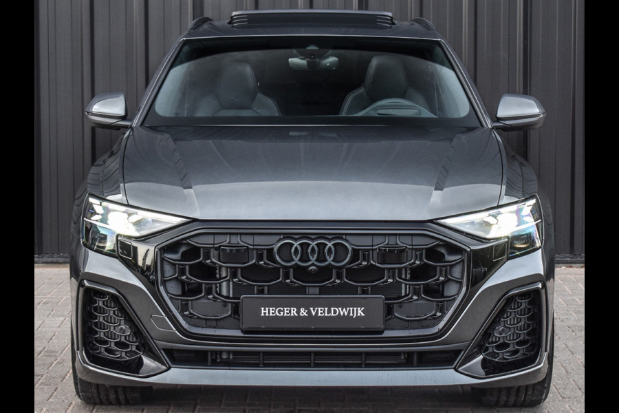 Audi Q8 55TFSI e QUATTRO PRO LINE S COMPETITION | S-SEATS | PANORAMADAK | 4 WIEL BESTURING | B&O SOUND | HEAD-UP | LUCHTVERING | DAB+ |