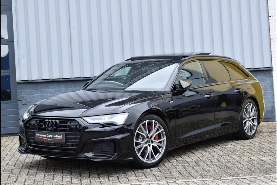 Audi A6 Avant 55 TFSI e Quattro 367 Pk S-Line Pano Leder Hud Matrix HD Keyless S6 Pakket 360 Camera 20 Inch Audi A6 Avant 55 TFSI e Quattro 367 Pk S-Line Pano Leder Hud Matrix HD Keyless S6 Pakket 360 Camera 20 Inch