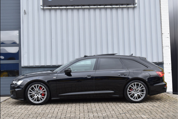 Audi A6 Avant 55 TFSI e Quattro 367 Pk S-Line Pano Leder Hud Matrix HD Keyless S6 Pakket 360 Camera 20 Inch Audi A6 Avant 55 TFSI e Quattro 367 Pk S-Line Pano Leder Hud Matrix HD Keyless S6 Pakket 360 Camera 20 Inch