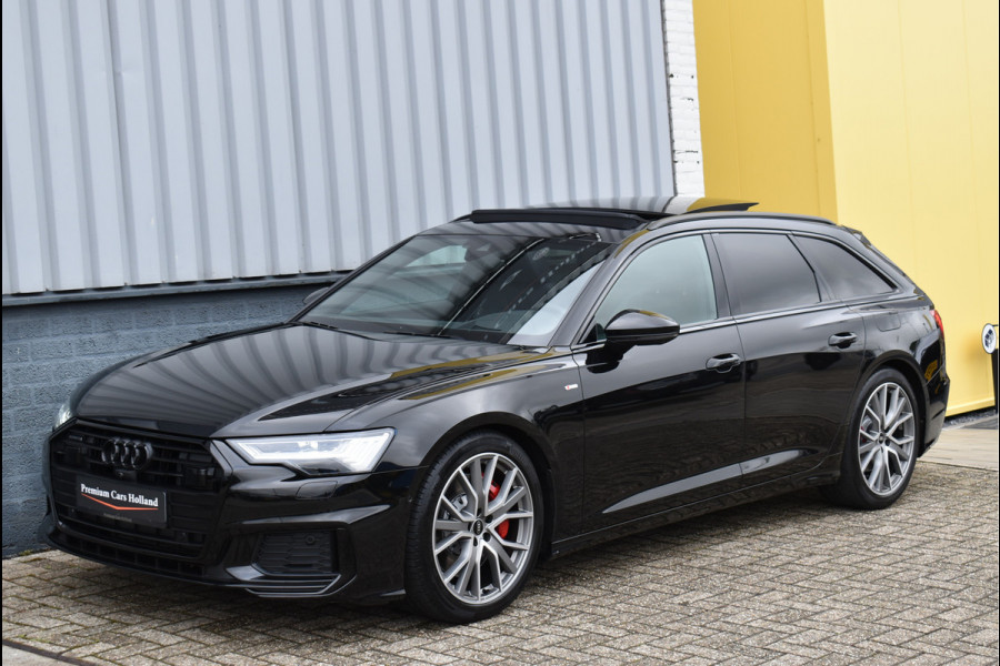 Audi A6 Avant 55 TFSI e Quattro 367 Pk S-Line Pano Leder Hud Matrix HD Keyless S6 Pakket 360 Camera 20 Inch Audi A6 Avant 55 TFSI e Quattro 367 Pk S-Line Pano Leder Hud Matrix HD Keyless S6 Pakket 360 Camera 20 Inch