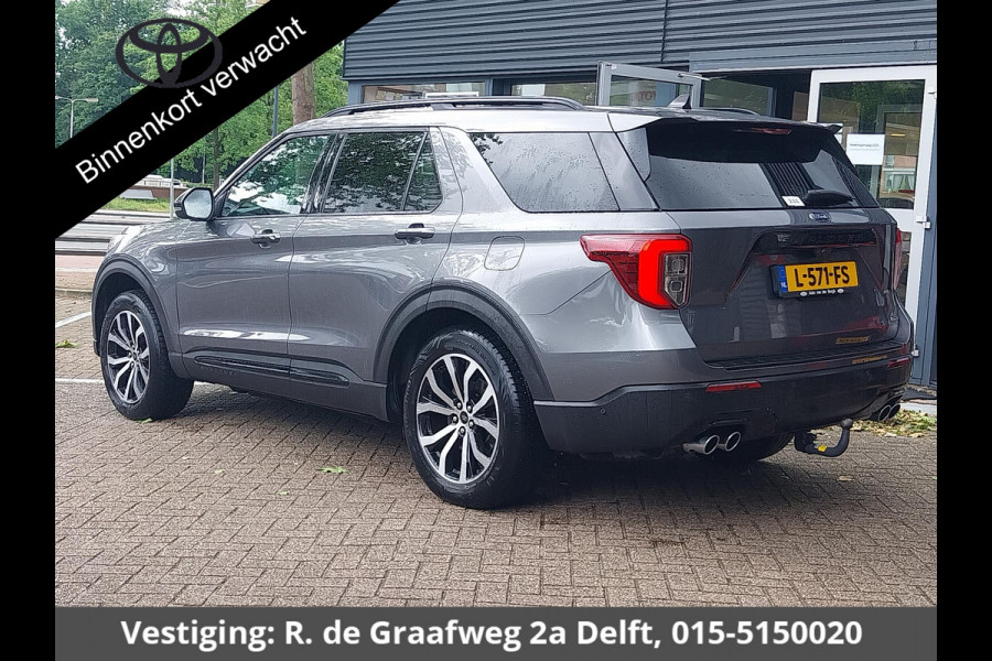 Ford Explorer 3.0 V6 EcoBoost PHEV ST-Line USA 7-persoons | Navigatie | Schuif-/Kanteldak | Leder | 1e eigenaar |