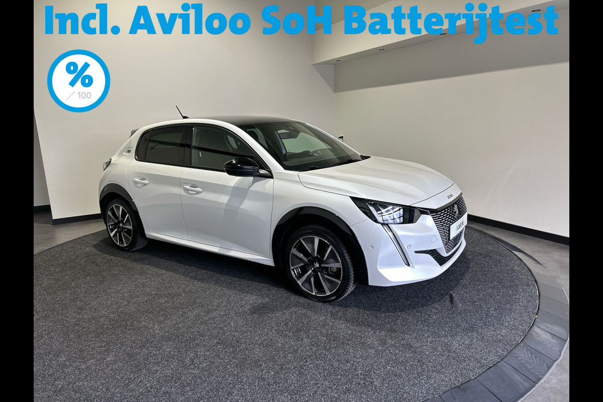 Peugeot e-208 EV GT Pack 50 kWh | Zwart dak | 100 % dealeronderhouden | Soh (batterijcheck) 91,06 % Peugeot e-208 EV GT Pack 50 kWh | Zwart dak | 100 % dealeronderhouden | Soh (batterijcheck) 91,06 %