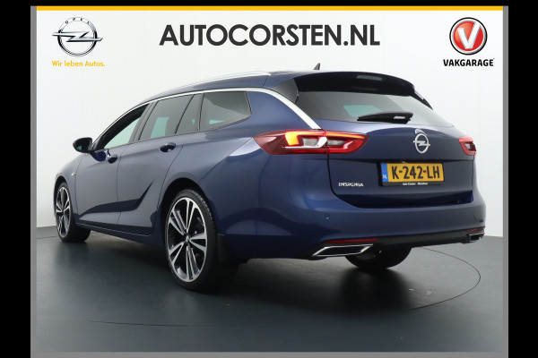 Opel Insignia Sports Tourer D 123pk Led-Matrix Trekhaak Ultimate Navi-Pro Alcantara-Leer 20"lm Adaptive-Cruise Camera Apple-Carplay Sportstoel DAB+ Licht+Regensensor Privacy Glas Lane-assist LED achterlichten AGR Flexfold Innovation Ultimate Volledig Dealer-Onderhouden EURO6 1.625kg Trekvermogen! € 45.000 nieuw