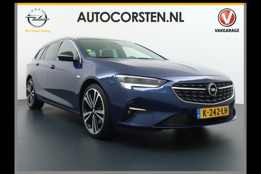 Opel Insignia Sports Tourer D 123pk Led-Matrix Trekhaak Ultimate Navi-Pro Alcantara-Leer 20"lm Adaptive-Cruise Camera Apple-Carplay Sportstoel DAB+ Licht+Regensensor Privacy Glas Lane-assist LED achterlichten AGR Flexfold Innovation Ultimate Volledig Dealer-Onderhouden EURO6 1.625kg Trekvermogen! € 45.000 nieuw