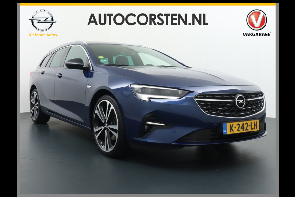 Opel Insignia Sports Tourer D 123pk Led-Matrix Trekhaak Ultimate Navi-Pro Alcantara-Leer 20"lm Adaptive-Cruise Camera Apple-Carplay Sportstoel DAB+ Licht+Regensensor Privacy Glas Lane-assist LED achterlichten AGR Flexfold Innovation Ultimate Volledig Dealer-Onderhouden EURO6 1.625kg Trekvermogen! € 45.000 nieuw