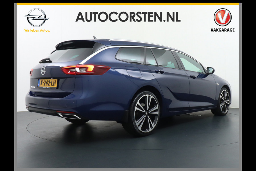 Opel Insignia Sports Tourer D 123pk Led-Matrix Trekhaak Ultimate Navi-Pro Alcantara-Leer 20"lm Adaptive-Cruise Camera Apple-Carplay Sportstoel DAB+ Licht+Regensensor Privacy Glas Lane-assist LED achterlichten AGR Flexfold Innovation Ultimate Volledig Dealer-Onderhouden EURO6 1.625kg Trekvermogen! € 45.000 nieuw