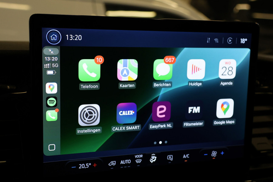 Ford Transit 350 2.0 TDCI L3H2 165PK AUT Limited | BPM VRIJ | L+R Schuifdeur | 360 Camera | ACC | Navigatie | Bi-Xenon | Lane assist | BLIS | CarPlay | Trekhaak | 7-Zitter| Facelift model MY2025