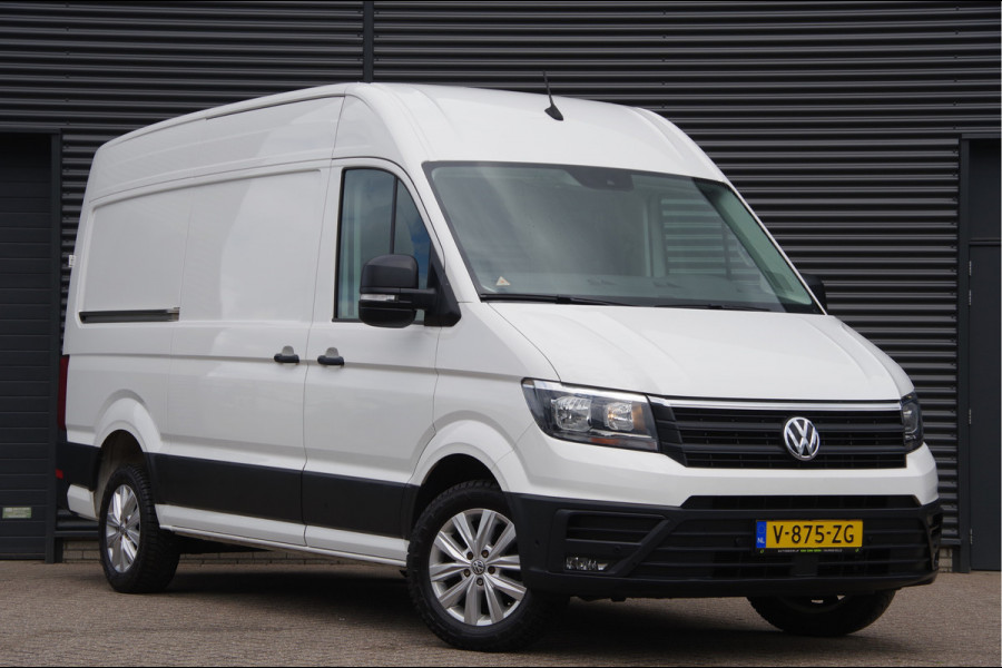 Volkswagen Crafter 35 2.0 TDI L3H3(L2H2) 140PK AUT. TREKHAAK, CAMERA, NAVI, CRUISE, DAB, AIRCO, PARKEERSENSOREN, APPLE CARPLAY, NL AUTO, NAP