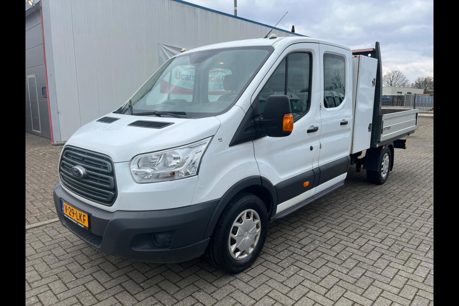 Ford Transit 350 2.0 TDCI L4H1 Pick-up DC 6 Zitplaatsen