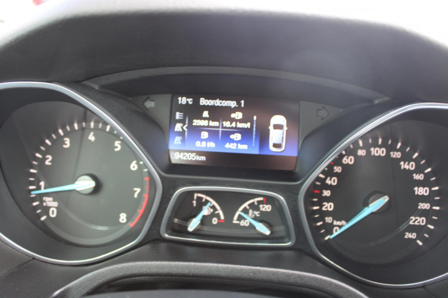 Ford FOCUS Wagon 1.0 EcoBoost Titanium | Navigatie | Climate Control | Cruise Control | Lichtmetalen Velgen | Voorruitverwarming