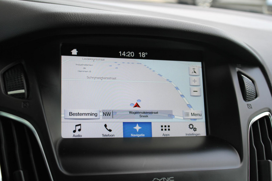 Ford FOCUS Wagon 1.0 EcoBoost Titanium | Navigatie | Climate Control | Cruise Control | Lichtmetalen Velgen | Voorruitverwarming