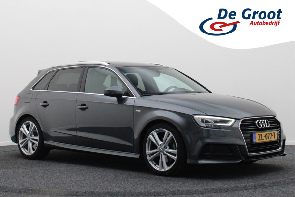 Audi A3 Sportback 35 TFSI CoD Advance Sport Automaat S Line, Panoramadak, Leer, Apple Carplay, Camera, LED