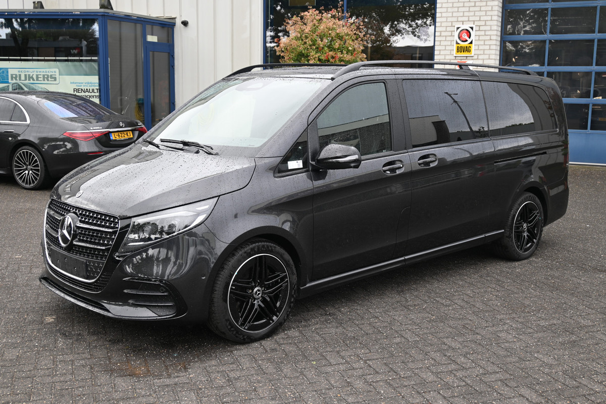 Mercedes-Benz V-Klasse 300 L3 Avantgarde AMG pakket, Geventileerde en verwarmde stoelen met memory Burmester, Alarm klasse 3