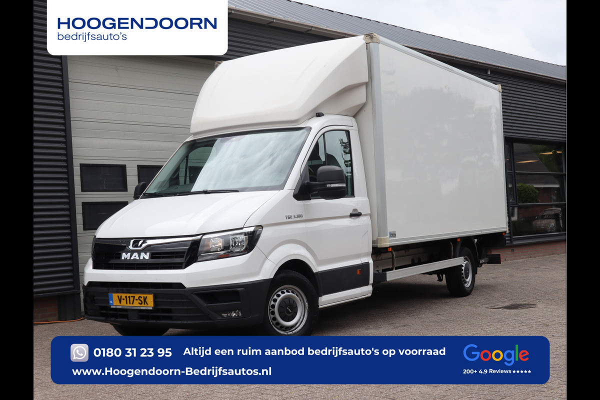 MAN TGE 35 2.0 177pk Euro 6 Bakwagen Dhollandia Zijdeur - Airco - Camera - Navi MAN TGE 35 2.0 177pk Euro 6 Bakwagen Dhollandia Zijdeur - Airco - Camera - Navi
