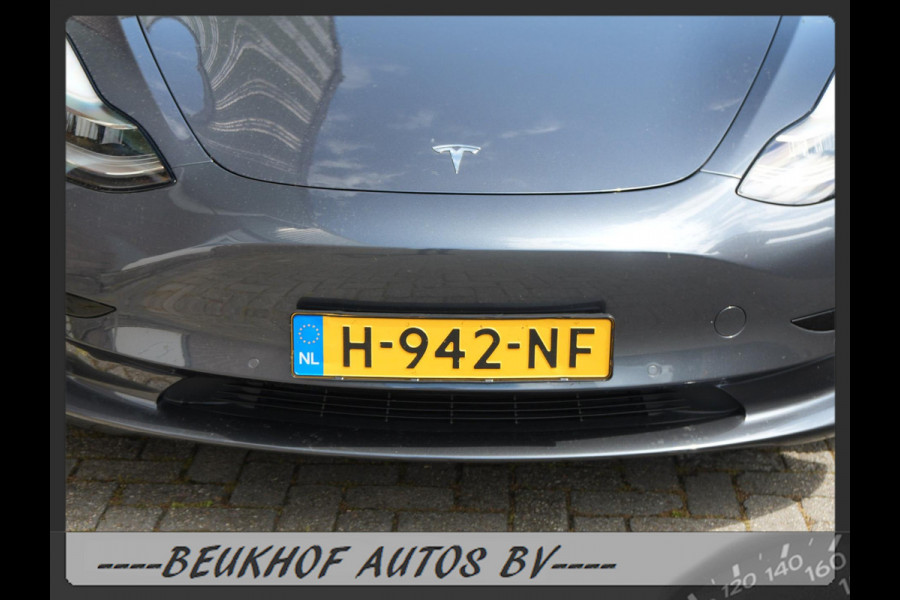 Tesla Model 3 Standard RWD Plus 60 kWh 19inch Pano Cam Leer