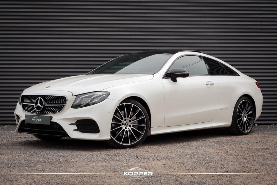 Mercedes-Benz E-Klasse Coupé 200 Premium / AMG / Pano / Incl BTW / Leder / Widescreen