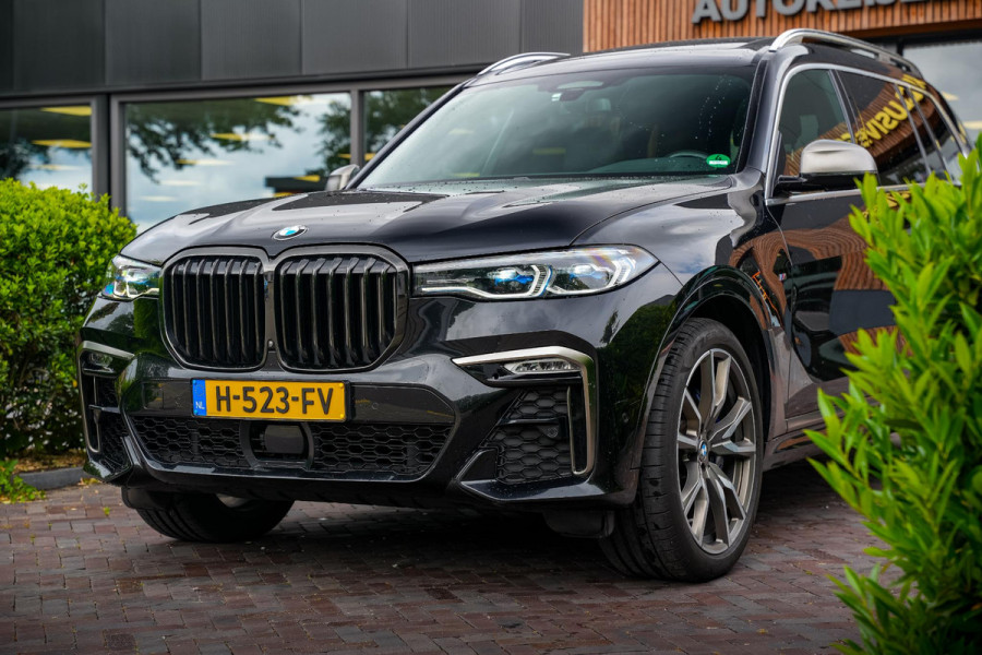 BMW X7 M50d High Executive Panodak Bowers Wilkins Memory 7-Persoons Stoelventilatie ACC Trekhaak