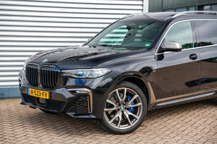BMW X7 M50d High Executive Panodak Bowers Wilkins Memory 7-Persoons Stoelventilatie ACC Trekhaak