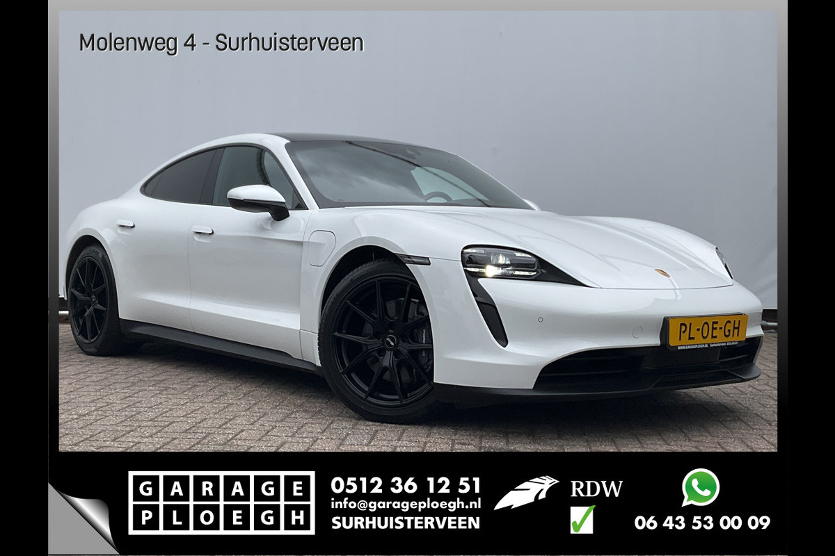 Porsche Taycan 408PK Bose Leer Pano.dak Headupdisplay Perfect mooi Porsche Taycan 408PK Bose Leer Pano.dak Headupdisplay Perfect mooi