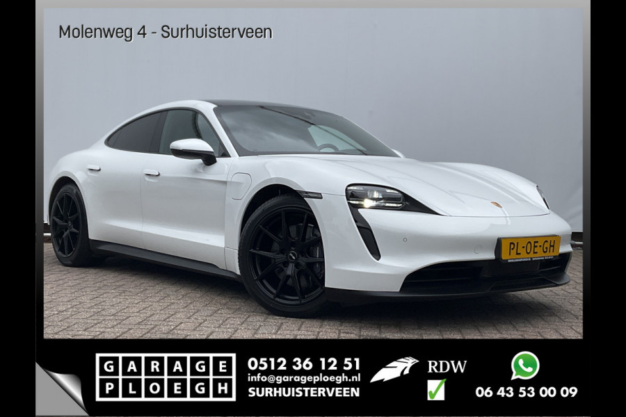 Porsche Taycan 408PK Bose Leer Pano.dak Headupdisplay Perfect mooi