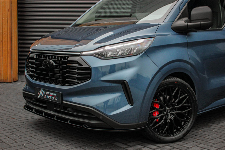 Ford Transit Custom 2.0 TDCI L2H1 AUTOMAAT 136PK JB- EDITION / FULL BLACK / APPLE CARPLAY / 3- ZITS / MY2024 / VOORRAAD LEVERBAAR