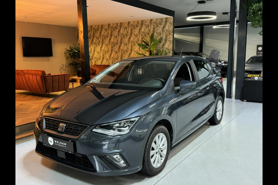 Seat Ibiza 1.0 TSI Style Business Intense Garantie Camera Carplay Beats StoelVW Adoptieve Cruise Clima Navi Xenon Rijklaar