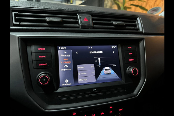 Seat Ibiza 1.0 TSI Style Business Intense Garantie Camera Carplay Beats StoelVW Adoptieve Cruise Clima Navi Xenon Rijklaar