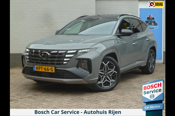 Hyundai Tucson 1.6 T-GDI PHEV N Line Sky 4WD|Panodak|Alcantara/Memory|Stoelkoeling|360-Camera|Adaptive-Cruise|Shadow-Grey