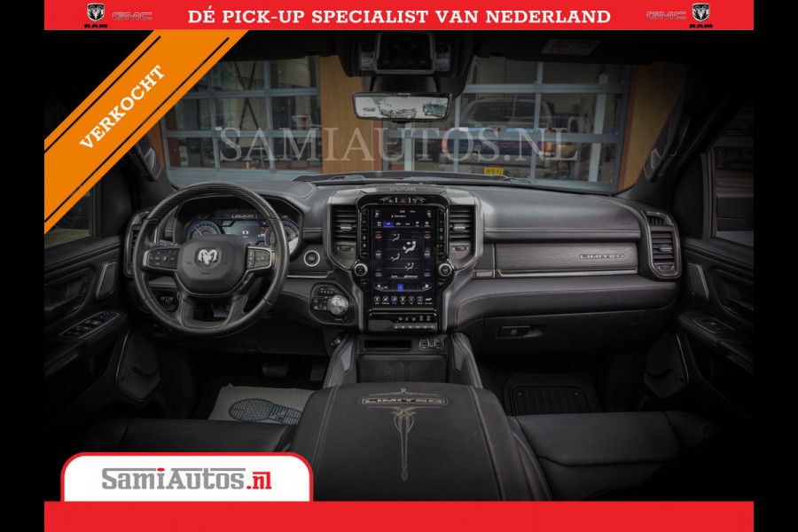 Dodge Ram 1500 Limited Night V8 5.7 Hemi | Beschikt Over Alle Opties | Comfortabele Dubbele Cabine met Royale 5 Zitplaatsen |