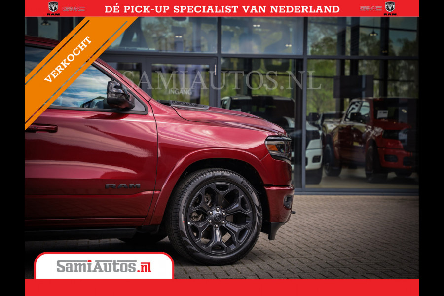 Dodge Ram 1500 Limited Night V8 5.7 Hemi | Beschikt Over Alle Opties | Comfortabele Dubbele Cabine met Royale 5 Zitplaatsen |