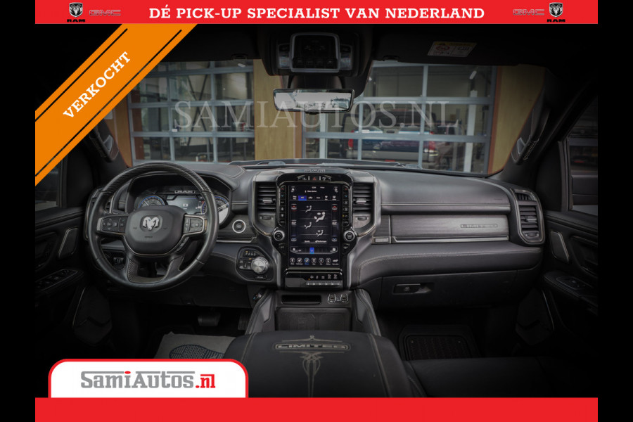Dodge Ram 1500 Limited Night V8 5.7 Hemi | Beschikt Over Alle Opties | Comfortabele Dubbele Cabine met Royale 5 Zitplaatsen |