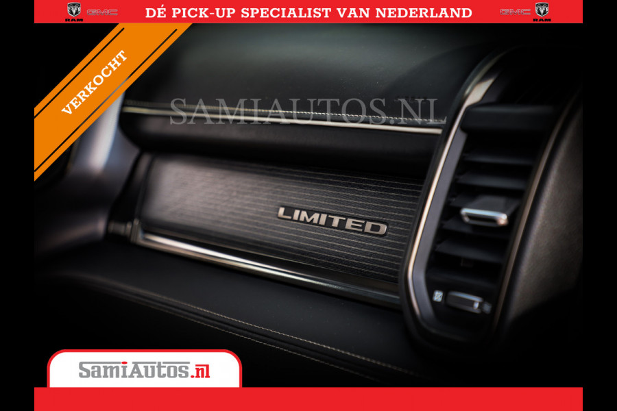 Dodge Ram 1500 Limited Night V8 5.7 Hemi | Beschikt Over Alle Opties | Comfortabele Dubbele Cabine met Royale 5 Zitplaatsen |