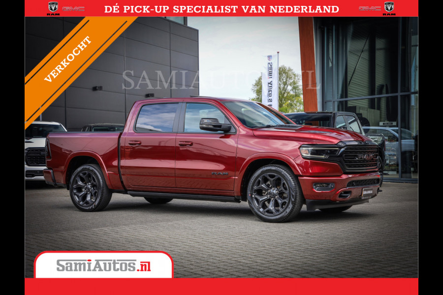 Dodge Ram 1500 Limited Night V8 5.7 Hemi | Beschikt Over Alle Opties | Comfortabele Dubbele Cabine met Royale 5 Zitplaatsen |
