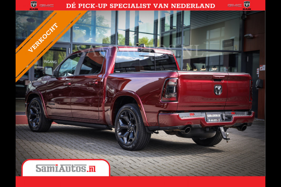 Dodge Ram 1500 Limited Night V8 5.7 Hemi | Beschikt Over Alle Opties | Comfortabele Dubbele Cabine met Royale 5 Zitplaatsen |
