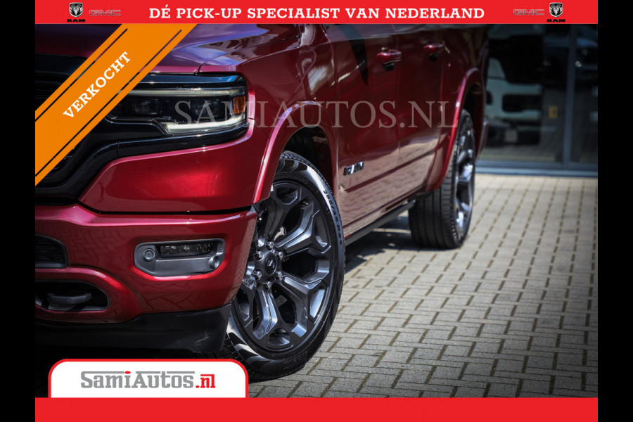 Dodge Ram 1500 Limited Night V8 5.7 Hemi | Beschikt Over Alle Opties | Comfortabele Dubbele Cabine met Royale 5 Zitplaatsen |