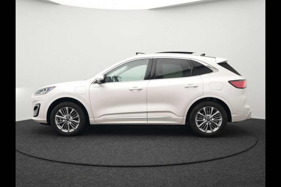 Ford Kuga 2.5 Vignale Plug In Hybrid 225pk PHEV | Trekhaak af Fabriek | Panodak | Adaptive Cruise | Lederen Sportstoelen Memory | Head Up | B&O Sound |  Keyless | 360 Camera | Apple Carplay |