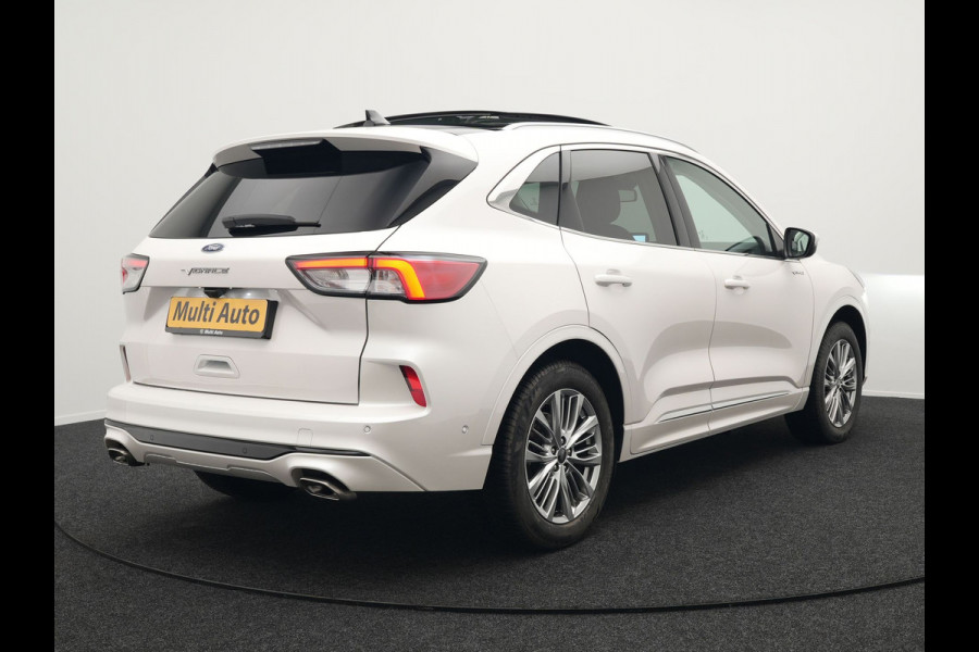 Ford Kuga 2.5 Vignale Plug In Hybrid 225pk PHEV | Trekhaak af Fabriek | Panodak | Adaptive Cruise | Lederen Sportstoelen Memory | Head Up | B&O Sound |  Keyless | 360 Camera | Apple Carplay |
