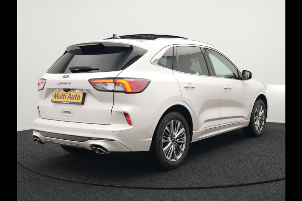 Ford Kuga 2.5 Vignale Plug In Hybrid 225pk PHEV | Trekhaak af Fabriek | Panodak | Adaptive Cruise | Lederen Sportstoelen Memory | Head Up | B&O Sound |  Keyless | 360 Camera | Apple Carplay |