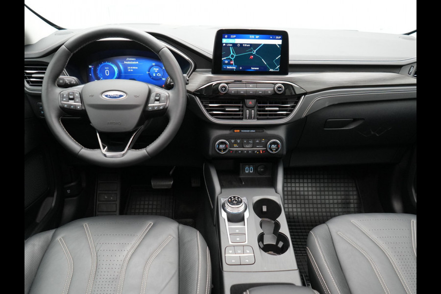 Ford Kuga 2.5 Vignale Plug In Hybrid 225pk PHEV | Trekhaak af Fabriek | Panodak | Adaptive Cruise | Lederen Sportstoelen Memory | Head Up | B&O Sound |  Keyless | 360 Camera | Apple Carplay |