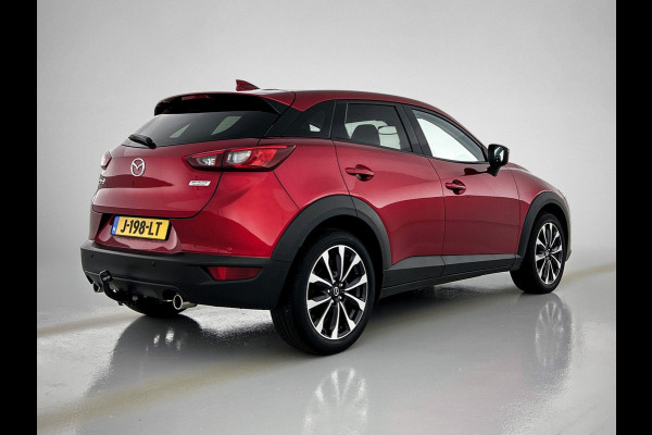 Mazda CX-3 2.0 SkyActiv-G 121 Sportive(NL-auto, Goed OnderH, Navi, Trekhaak, StoelV, Cruise Con, Etc)